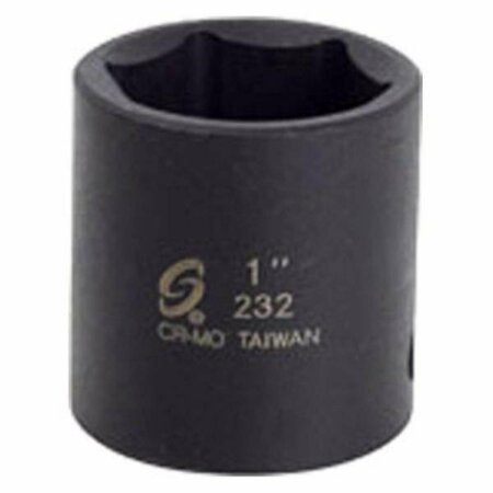 GOURMETGALLEY 0.5 in. Drive 6-Point Standard Impact Socket - 1 in. GO3594751